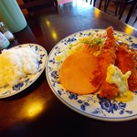 レストラン平和 - 料理写真:Aのランチ800円(税込)