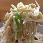 麺処 マゼル - 絡まり極太平打麺