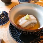 鮨 麻生 平尾山荘 - 蒸し寿司