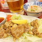 食い道楽  - 2018年8月　鶏のハラミ炭火焼き【500円】う～ん(◞‸◟)