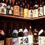おやき SiSiMARU - 多彩な焼酎メニュー