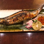 kasiko - 秋刀魚の藻塩焼き