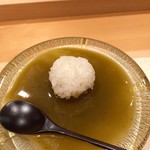 たきや - 肝ソースはご飯を落として