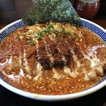 プリンス亭 - 豚骨担々パーコー麺(極辛)