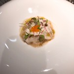 レストラン パティスリー ジェイエス - 帆立と甘蕪