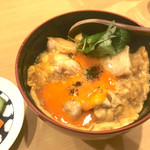 焼とり 中川 - 親子丼は黒山椒をかけて