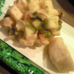 銀座 水野 - 小芋と野菜のかき揚げ