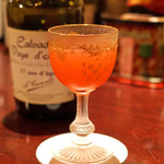 カルバドール - Calvados Pays d' Auge 17 ans d' age A Camut で作る ”ジャックローズ”
