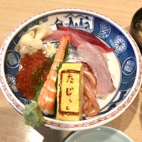 銀座 鮨 たじま - 海鮮丼1000円