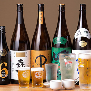 店主厳選◆くしやきにぴったりの日本酒が勢ぞろい！