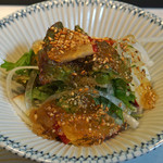 天宗 - 林檎のサラダ　酢橘ジュレがけ