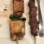 伊勢廣 - ネギまき。間にしいたけが！