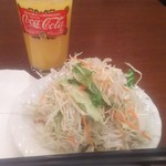 Sakauetoushoumen - セルフのサラダ＆ドリンク