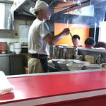 ラーメン二郎 - ⑤ご店主の捌き方は相変わらずお見事