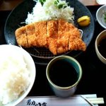 芳カツ亭 - ロースカツ定食