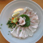 汐の音 - 今日の白身魚のお刺身は”タイ”