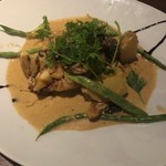 トラットリア クイント - 前菜：かさご。