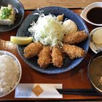 Sake To Sakana Mou Ri - カキフライランチ（税込1200円）
