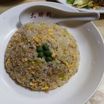 玉子チャーハンのアップ