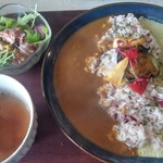 diningspace欒時 - あいがけカレーのセット