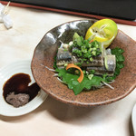 がばちょ - ●さんまあぶりきも醤油（450円）