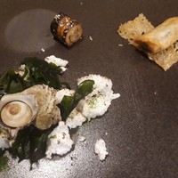 古湯温泉 ONCRI - サザエはガーリック風味だったような…だいぶ宴が盛り上がりちょっと記憶がf(^_^;