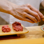 鮨 あらい - まぐろ