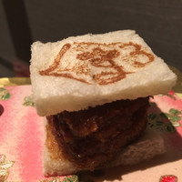 Salon du Kuma3 北新地 - Kuma3名物カツサンド！
