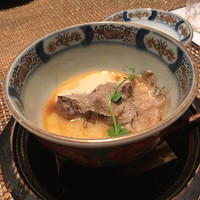 Salon du Kuma3 北新地 - じゃがいもスープ…トリュフ仕上げ