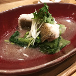一碗水 - 豆醤蒸鮮魚(長崎ホウセキハタ蒸し物)