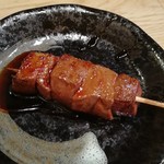 もつ焼き けんちゃん家  - れば若焼き（99円）