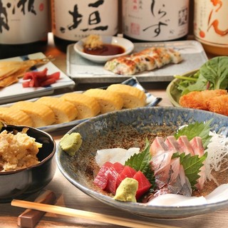食事メインにも、お酒を嗜む場にも◎シーンで選べるコースが充実