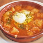 Madrid style garlic soup [hot soup]