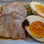 川越製麺 六三余うどん - 煮豚