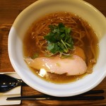 ラーメン 健やか - ゲリラ限定の｢手揉み麺ビター煮干し｣