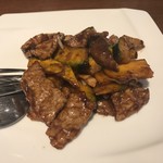 中国料理 藤菜 - 牛肉とかぼちゃ