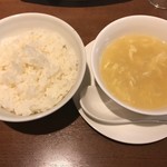 中国料理 藤菜 - 玉子スープも美味しい