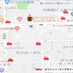 Cha cafe Wa - 周辺のコインパーキングの案内地図です。