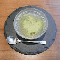 珞珈壹号 銀座店 - 抹茶のレンコンプリン