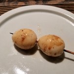 焼き鳥 とりら - うずらの玉子。