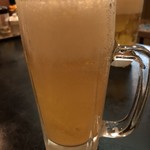 大明神 - ビール(少し凍っています)笑