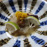 旬味創作 はしをね - 落葉みぞれ酢和え 2018.10月