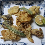 旬味創作 はしをね - 天ぷら色々 2018.10月