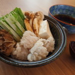 吉祥寺 わるつ - 鱧と松茸の小鍋仕立て