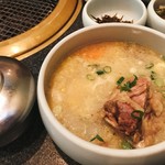 パゴダ白雲   - コムタンスープ定食