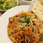 Brasserie MORI - ツナと夏野菜のトマトパスタ
