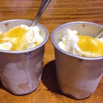 おかえりなさいほうづき - 食後のアイス 激ウマ