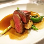 レストラン プティルッソ - イチボのロティ