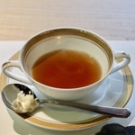 洋食 つばき - コンソメスープ