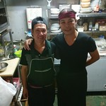 バーン・タム - シェフふたりの2ショット♪